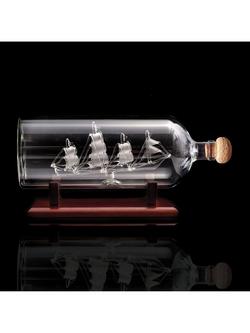 Mixology Ship In A Bottle Decanter, 750ml - view 2, 