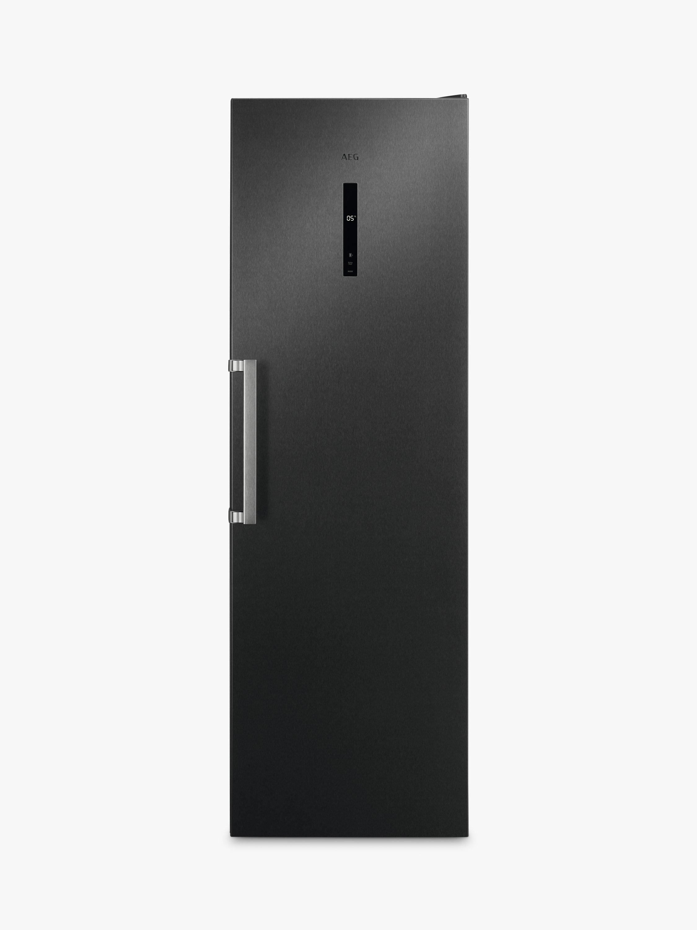 AEG 7000 RKB738E5MB Freestanding Fridge, Black Stainless Steel