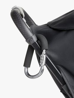 John Lewis ANYDAY Universal Karabiner-Style Pushchair Clip with Combination Lock - view 2, Black