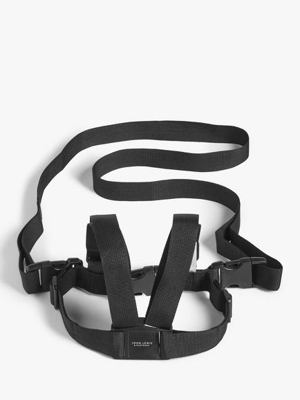 John Lewis ANYDAY Baby Harness and Walking Reins, Black, Black