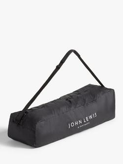 John Lewis ANYDAY Stroller Holdall, Black, Black