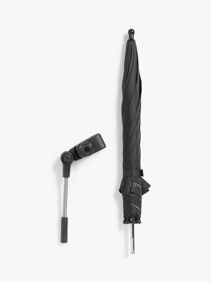 John Lewis ANYDAY Universal Pushchair Parasol, Black - view 2, Black