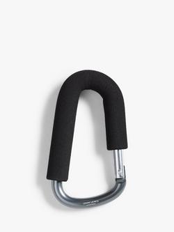 John Lewis ANYDAY Universal Karabiner-Style Pushchair Clip, Black