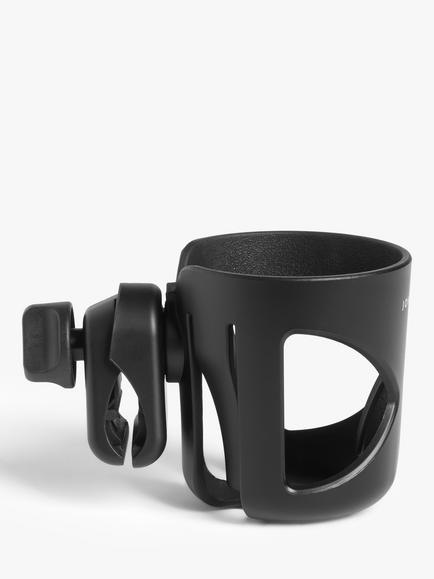 John Lewis ANYDAY Pushchair Cup Holder, Black - view 2, Black
