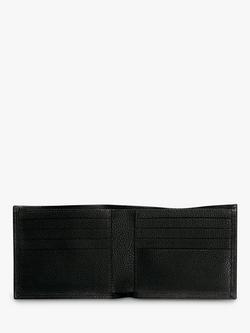 Longchamp Le Foulonné Slim Leather Wallet - view 2, Black