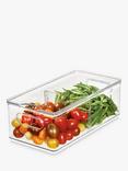The Home Edit & iDesign Divided Fridge Bin