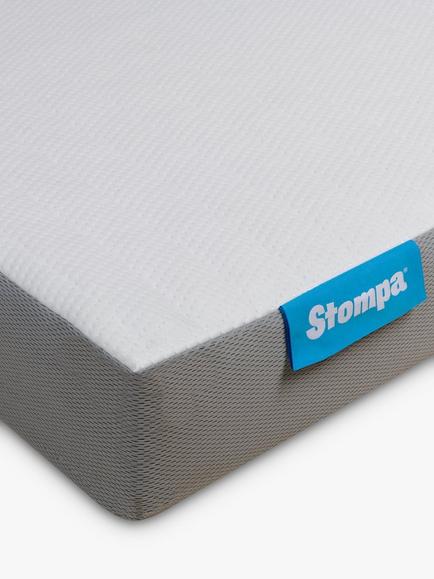Stompa S Flex Airflow Mattress, Medium/Firm Tension, Small Double, White