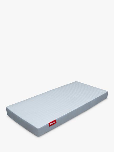 Stompa S Flex Airflow Pocket Children's Pocket Spring Mattress, Medium Tension, Single, White