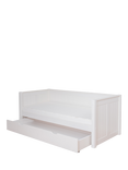 Stompa Classic Children's Day Bed Frame with Trundle Drawer, Single, White
