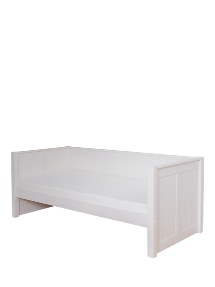 Stompa Classic Children's Day Bed Frame, Single, White - view 2, White