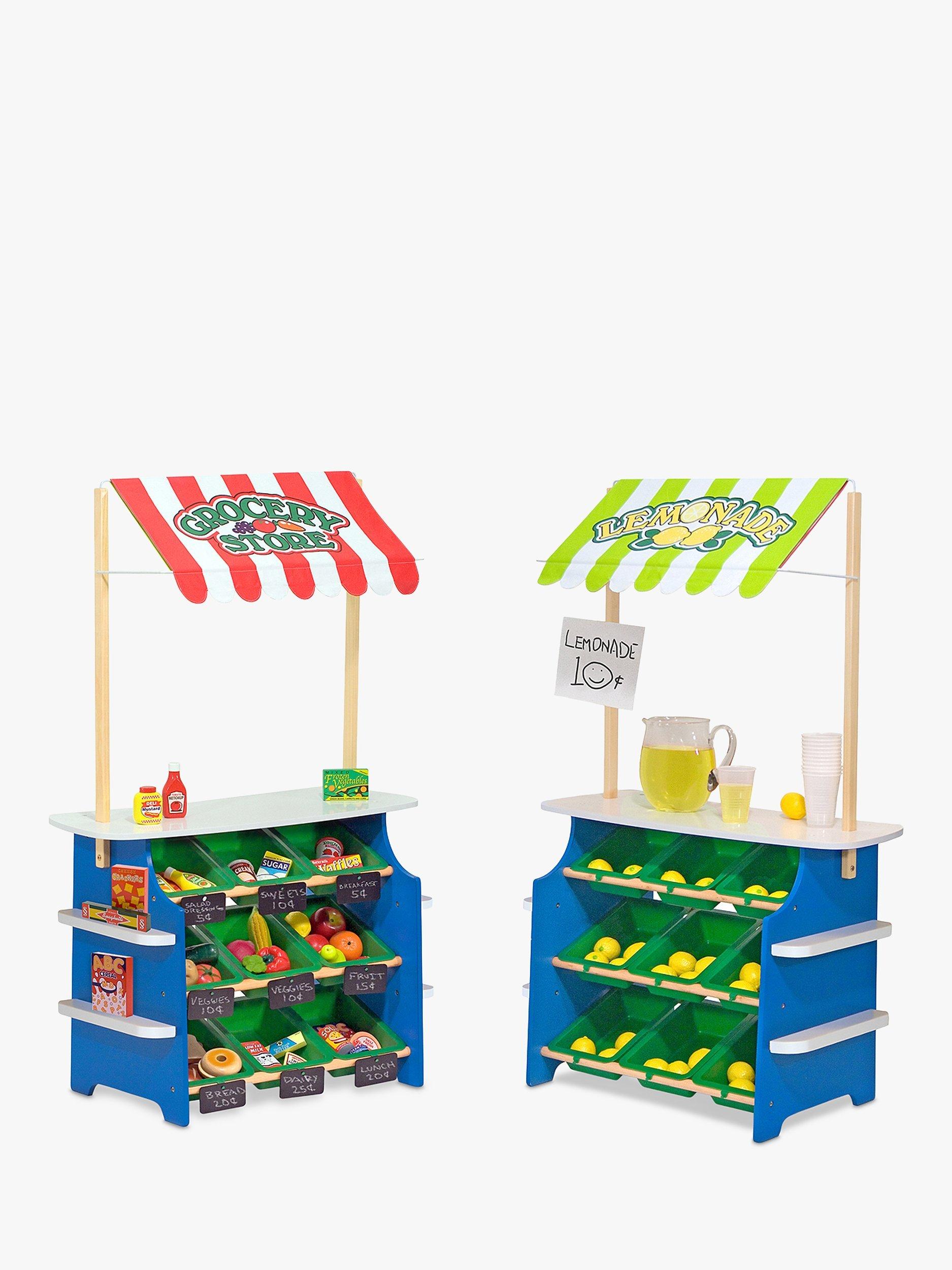 Melissa Doug 2 in 1 Grocery Store Lemonade Stand