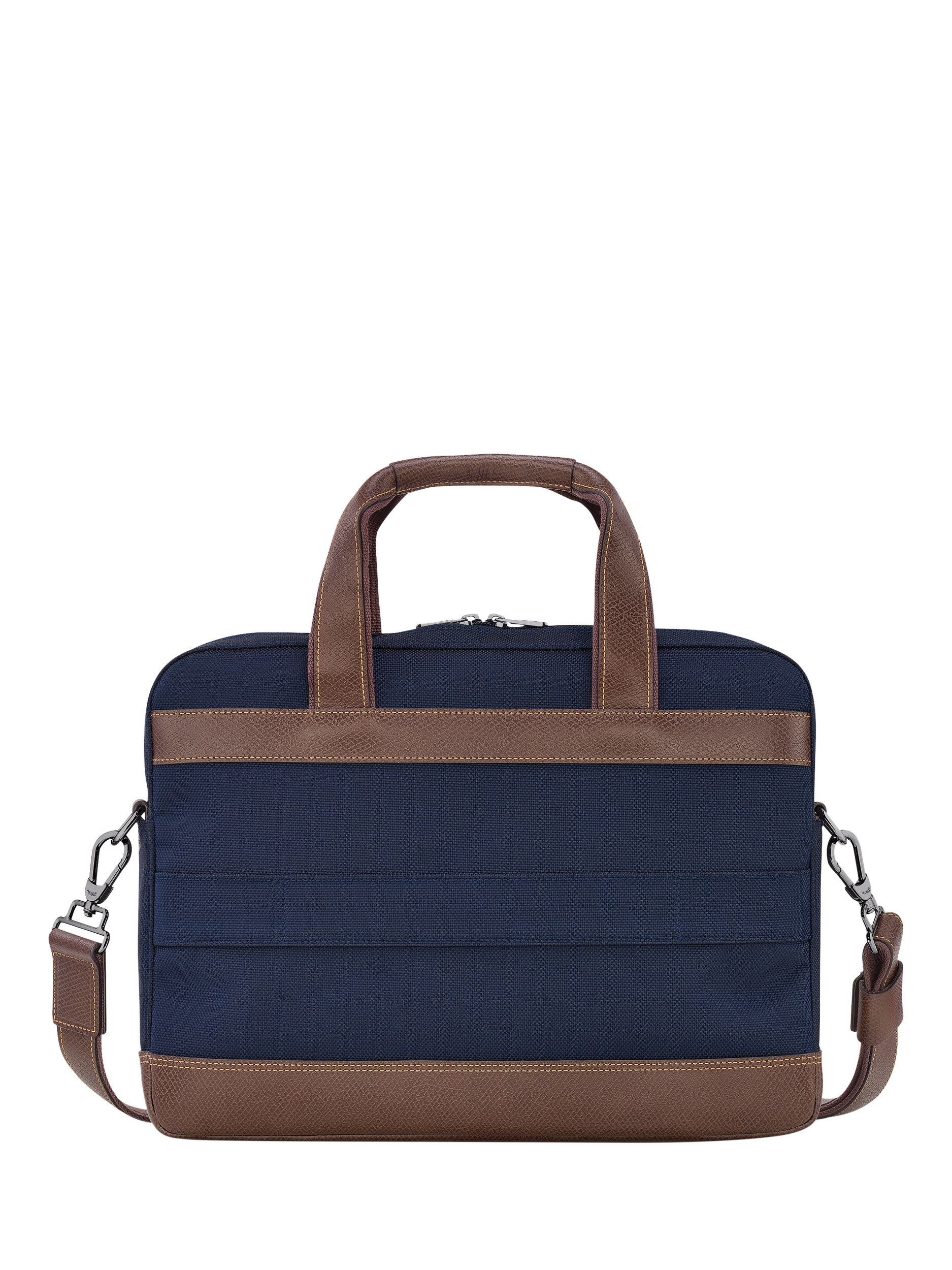 Product image 4 of 5, which shows Longchamp Boxford Briefcase, Blue