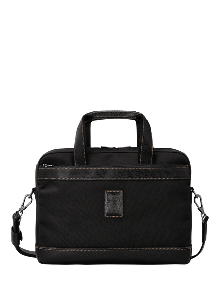 Longchamp Boxford Briefcase, Black