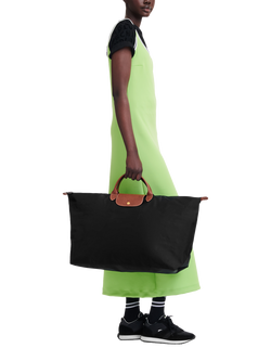 Longchamp Le Pliage Original Small Travel Bag - view 2, Black