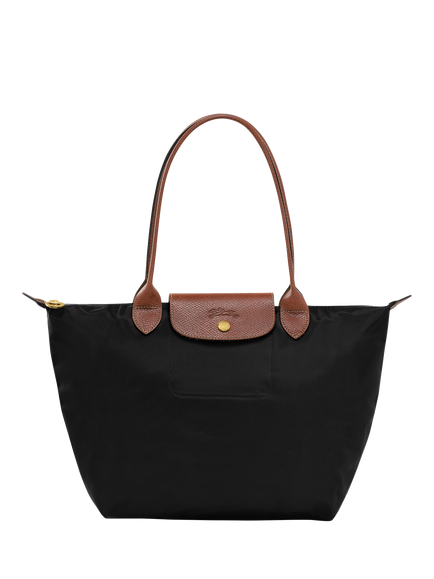 Longchamp Le Pliage Original Medium Shoulder Bag, Black