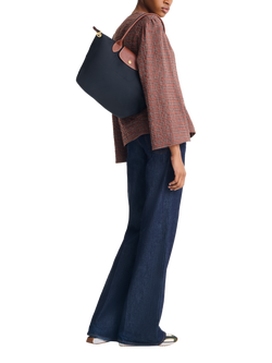 Longchamp Le Pliage Original Medium Shoulder Bag - view 2, Black