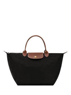 Longchamp Le Pliage Original Medium Top Handle Bag, Black