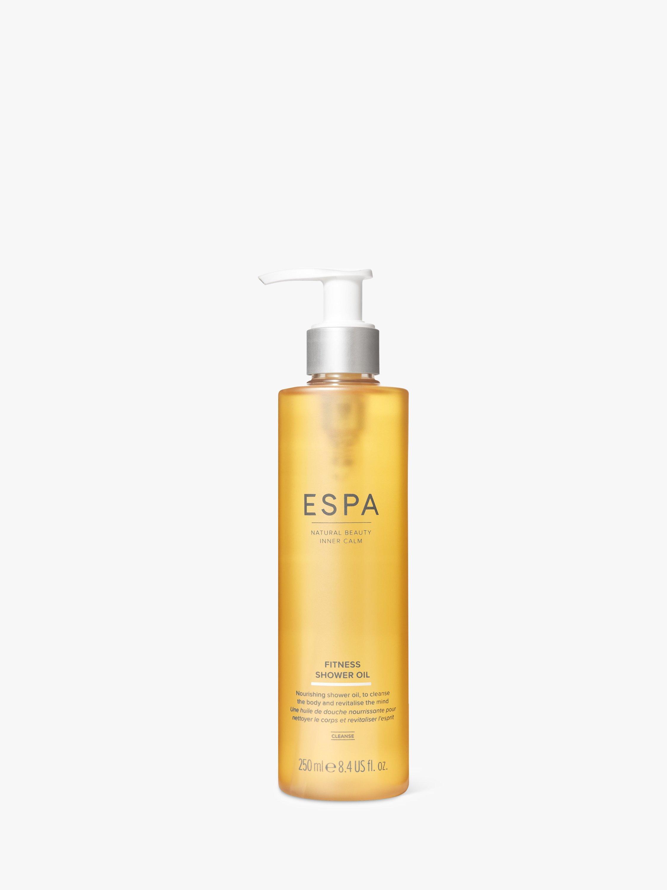 Product image 1 of 1, which shows ESPA Fitness Shower Oil, 250ml