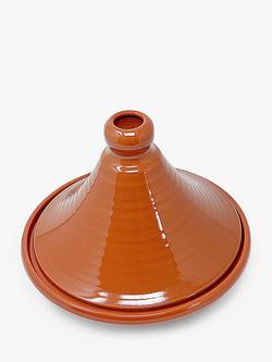 Graupera Terracotta Tagine, 30cm - view 2, Terracotta