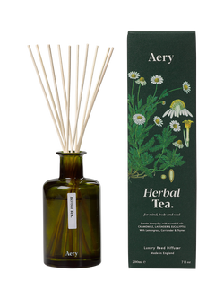 Aery Green Herbal Tea Reed Diffuser, 200ml, Multi