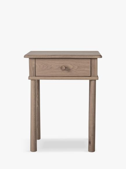 Gallery Direct Wycombe Bedside Table, Oak, Oak