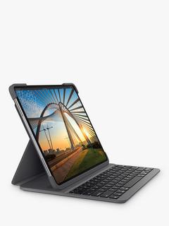 Logitech Slim Folio Pro Backlit Keyboard Case for iPad Pro 11" (1st, 2nd, 3rd, 4th  Gen), Graphite