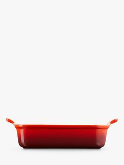 Le Creuset Stoneware Classic Rectangular Oven Dish - view 2, Cerise