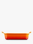 Le Creuset Stoneware Classic Rectangular Oven Dish, Volcanic