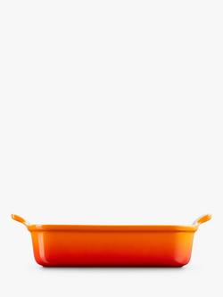 Le Creuset Stoneware Classic Rectangular Oven Dish - view 2, Volcanic