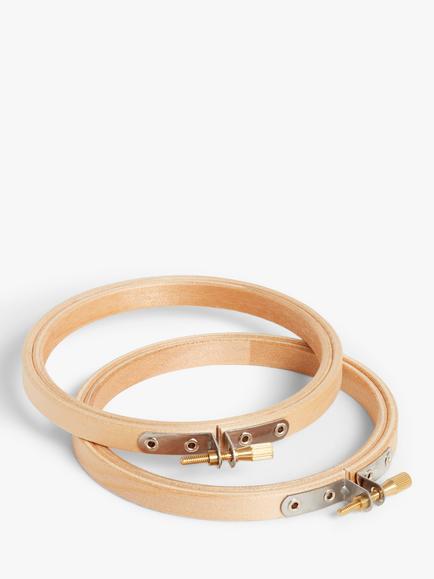 Habico Embroidery Hoop, 10cm, Pack of 2, Neutral