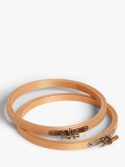 Habico Embroidery Hoop, 12cm, Pack of 2, Neutral