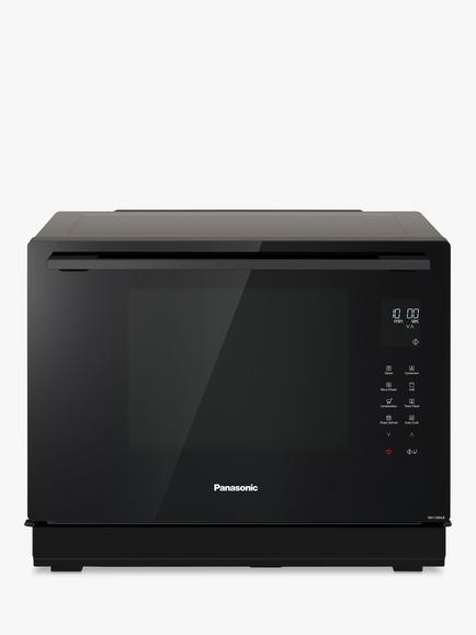 Panasonic NN-CS89LBBPQ Combination Microwave Oven, 31L, Dark Metallic Grey, Dark Metallic Grey