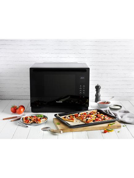 Panasonic NN-CS89LBBPQ Combination Microwave Oven, 31L, Dark Metallic Grey - view 2, Dark Metallic Grey