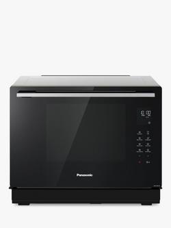 Panasonic NN-CF87LBBPQ Combination Microwave Oven, 31L, Metallic Silver, Metallic Silver