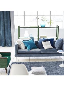 Designers Guild Zaragoza Furnishing Fabric - view 2, Snow