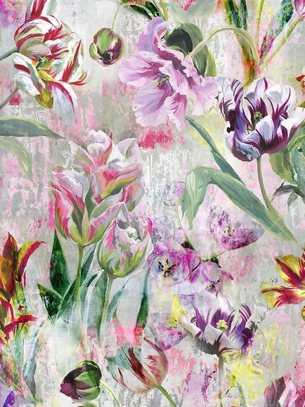 Designers Guild Tulipa Stellata Furnishing Fabric, Fuchsia