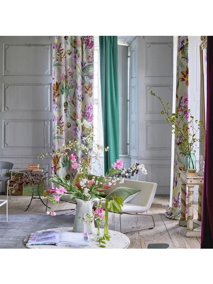 Designers Guild Tulipa Stellata Furnishing Fabric - view 2, Fuchsia