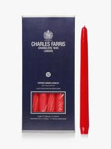 Charles Farris Tapered Dinner Candles, Pack of 12