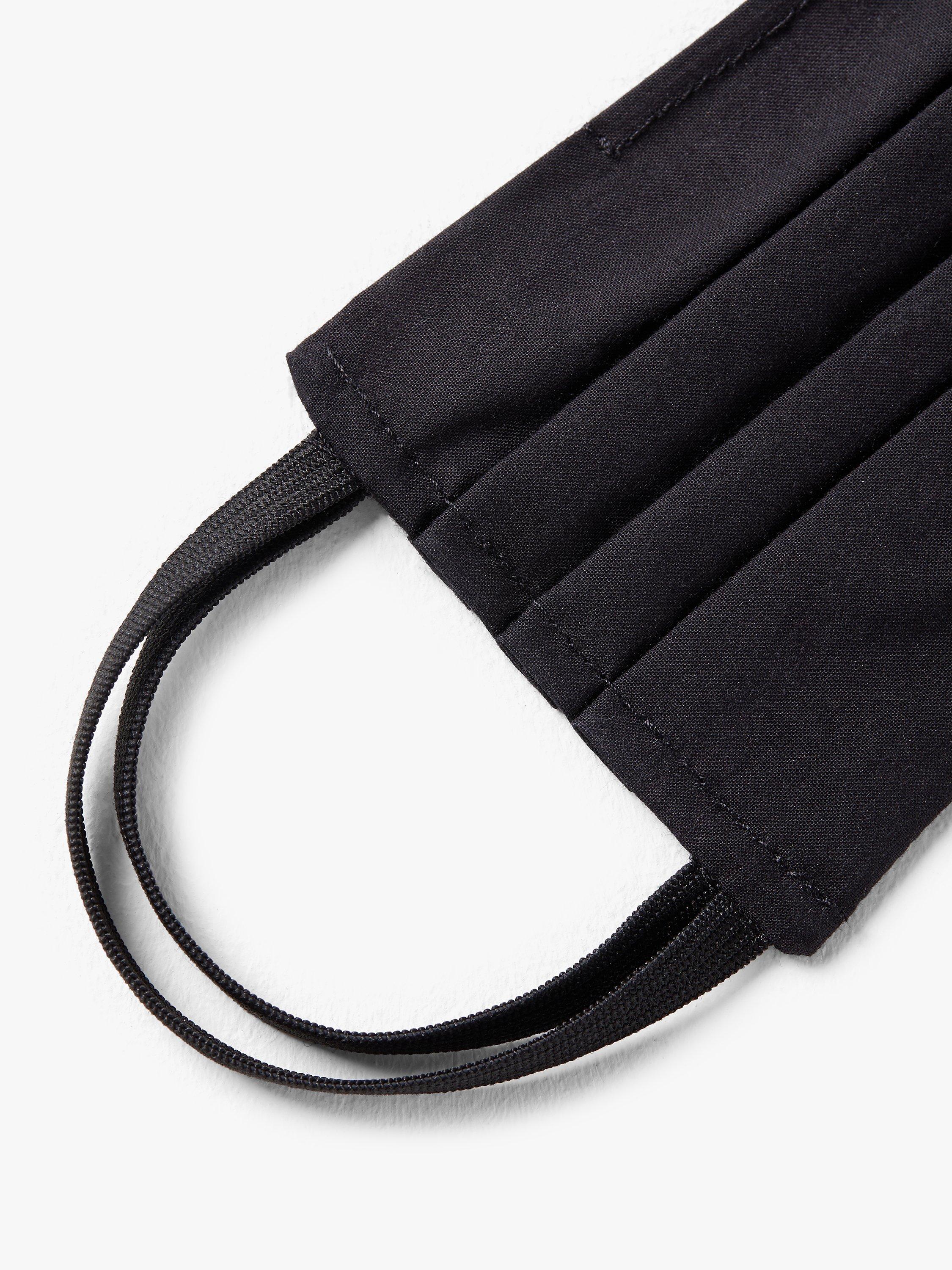 Product image 2 of 2, which shows John Lewis Children's Face Coverings, Pack of 3, Black/Grey/Blue