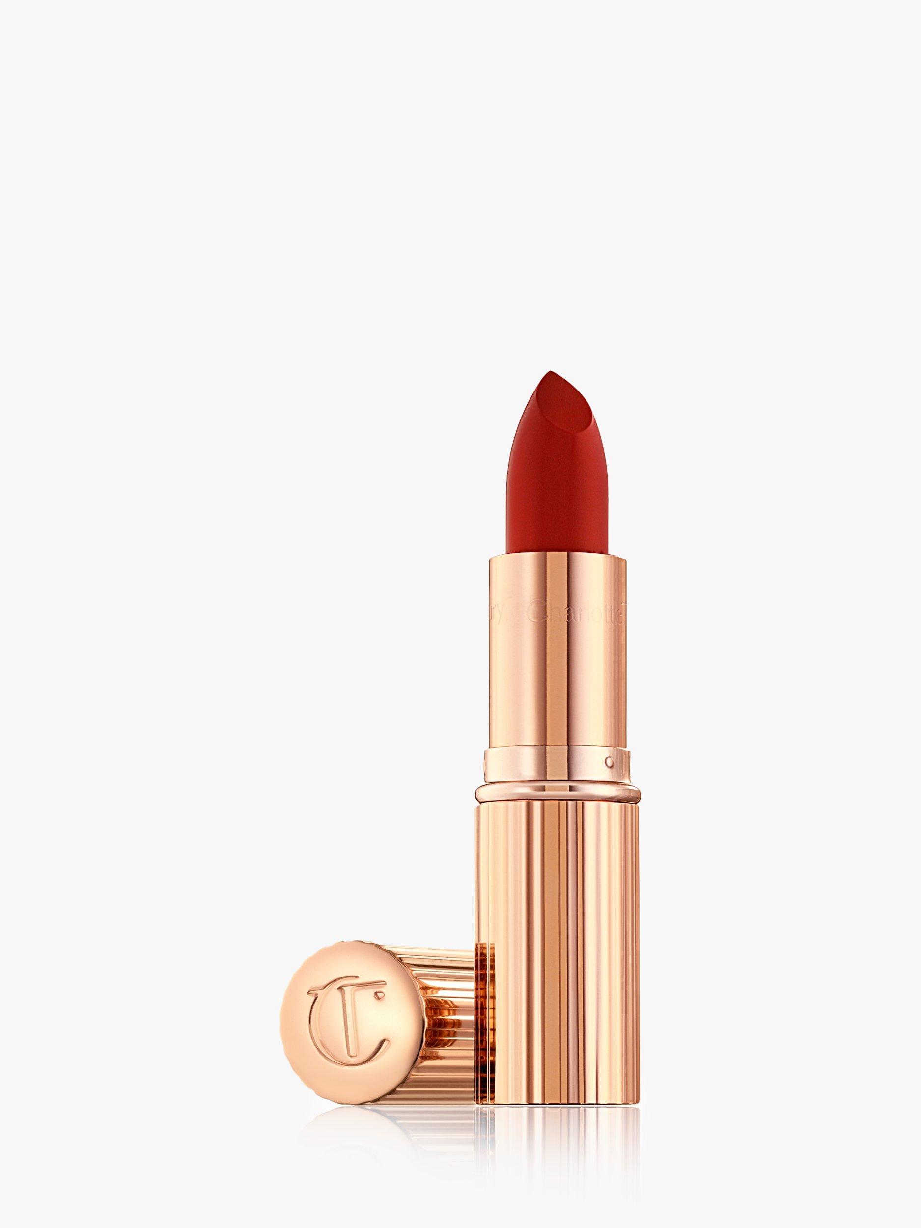 Product image 1 of 6, which shows Charlotte Tilbury K.I.S.S.I.N.G Lipstick, So Red