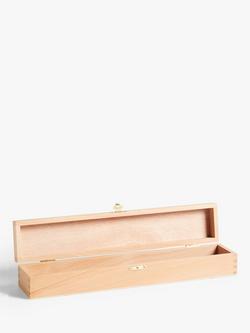 Milward Wooden Knitting Needle Box - view 2, Neutral
