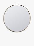 Gallery Direct Fitzroy Round Wood Frame Mirror, 80cm