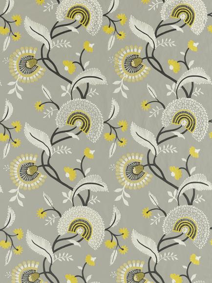 Sanderson Hakimi Furnishing Fabric, Ash Grey