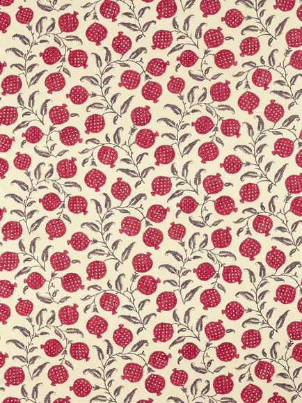 Sanderson Anaar Furnishing Fabric, Tyrian Cherry