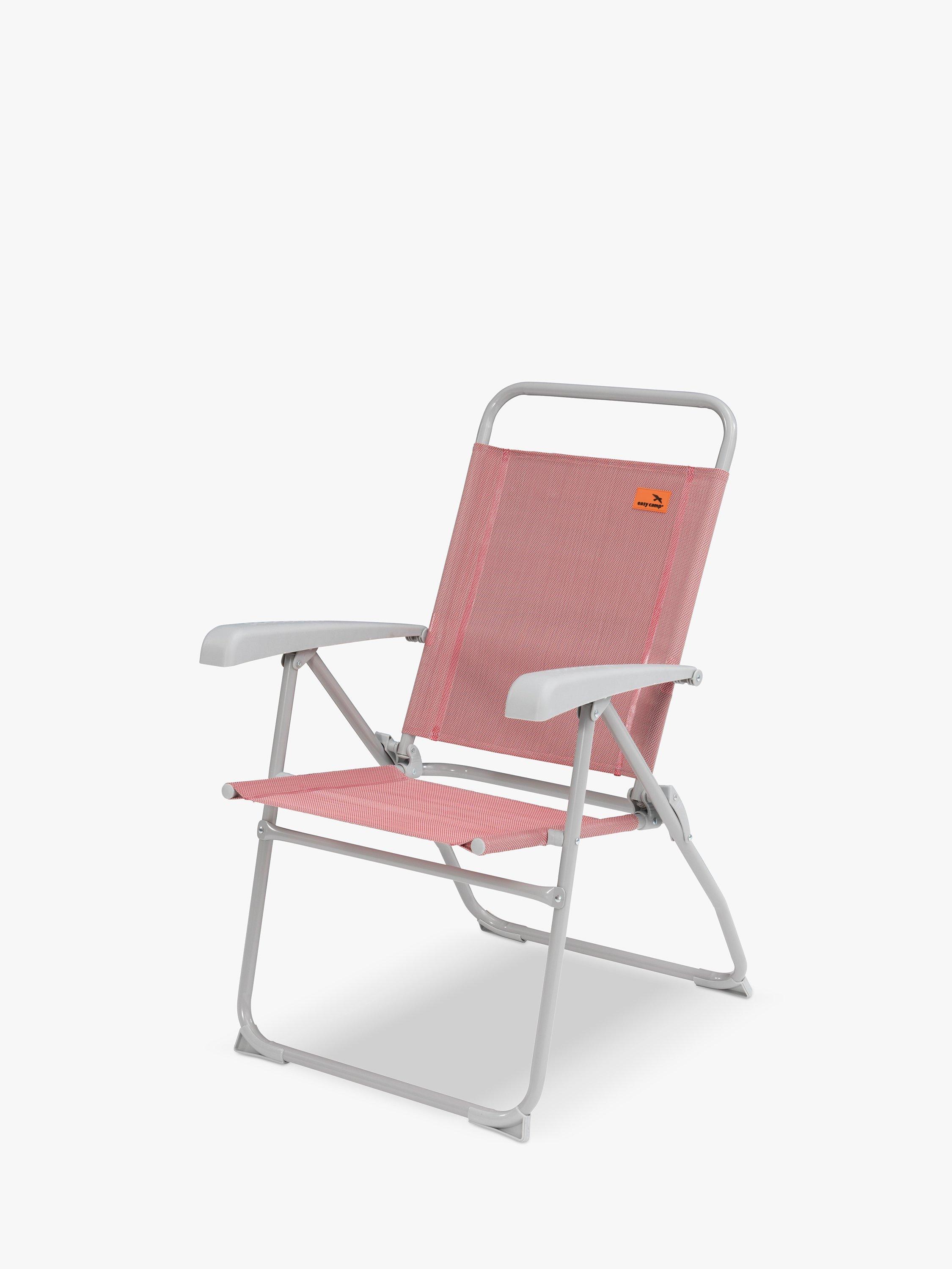 Easy Camp Spica Folding Camping Chair, Coral Red