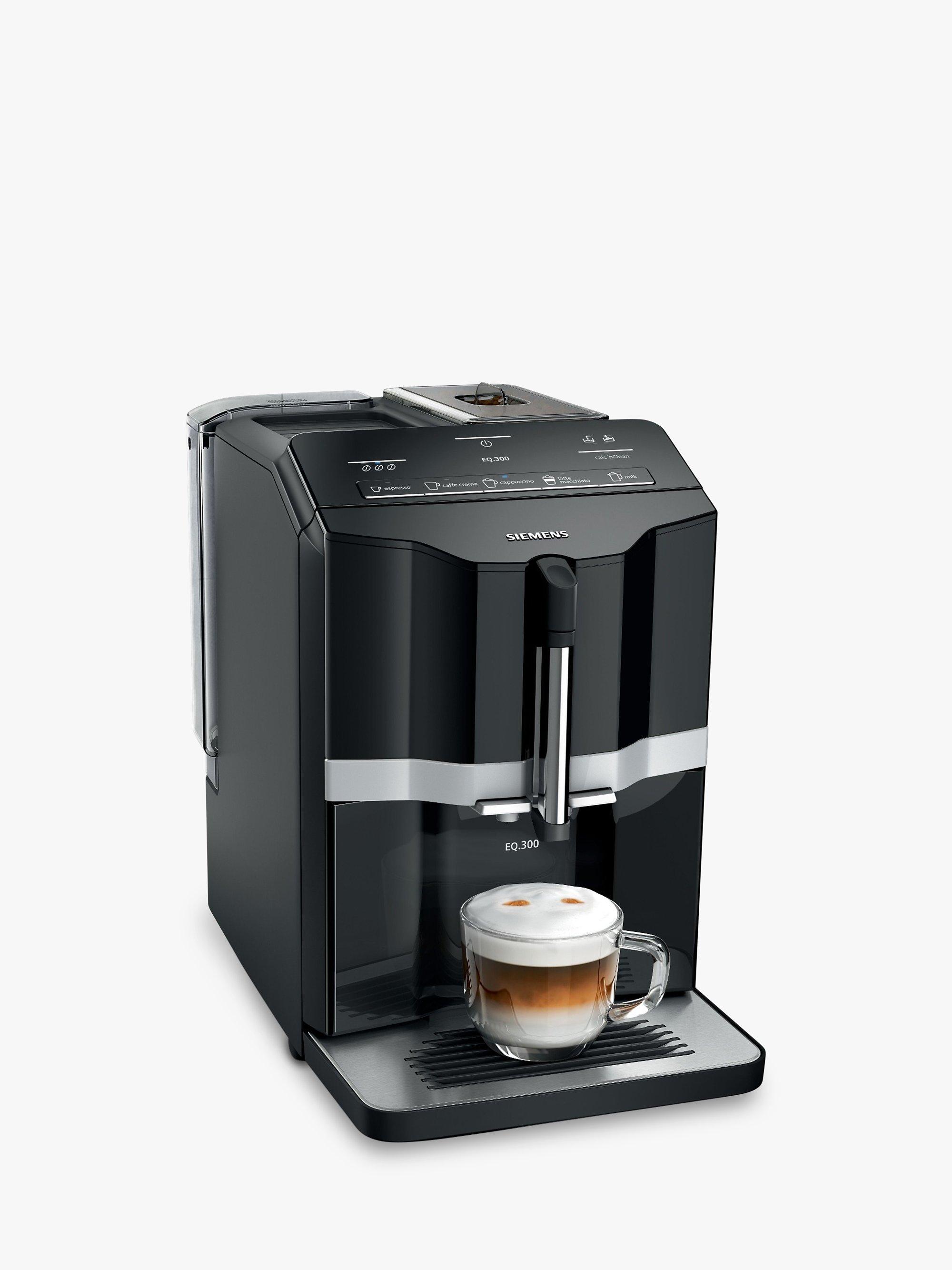 Siemens TI351209GB EQ.300 Bean to Cup Coffee Machine, Black