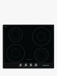 Smeg Victoria SI964NM Induction Hob, Black