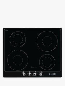 Smeg Victoria SI964NM Induction Hob, Black, Black