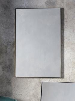Gallery Direct Hurston Rectangular Metal Frame Wall Mirror - view 2, Bronze