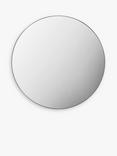 Gallery Direct Bowie Round Metal Frame Mirror, 80cm